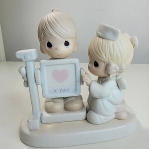 My Heart Is Exposed With Love Precious Moment Figurine 1988 Vintage NEW